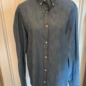Banana Republic Button Down Shirt Denim Color